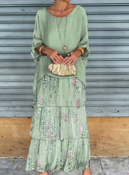 Lara —  Elegant Fluid Maxi Dress