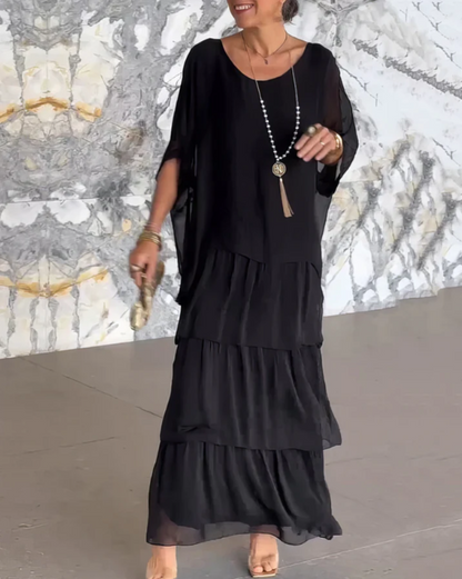 Lara —  Elegant Fluid Maxi Dress