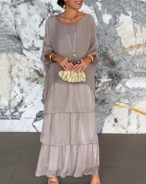 Lara —  Elegant Fluid Maxi Dress