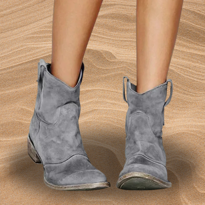 Carlotta — Suede Ankle Boots for Women