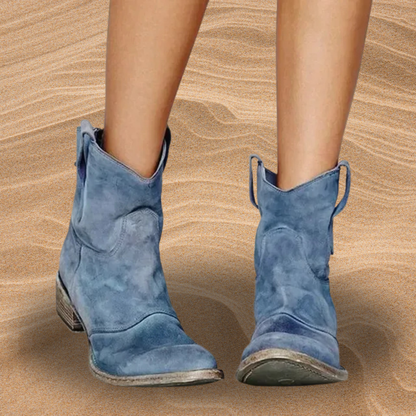 Carlotta — Suede Ankle Boots for Women