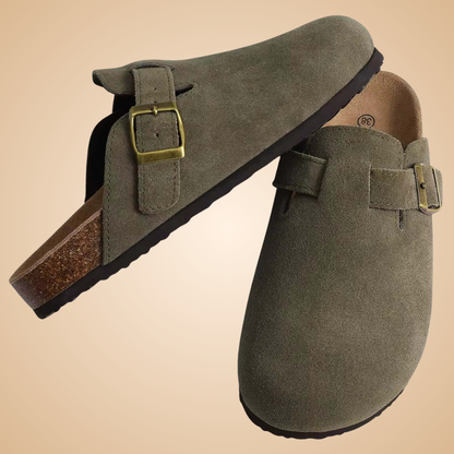 Suvela — Suede Slide Sandal