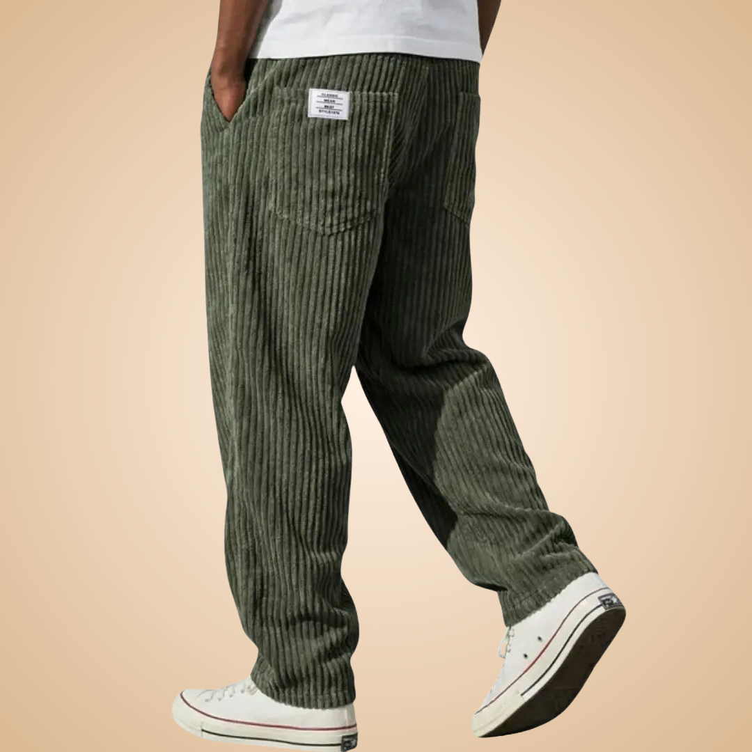 Feldkord — Men's Slim-Fit Corduroy Trousers