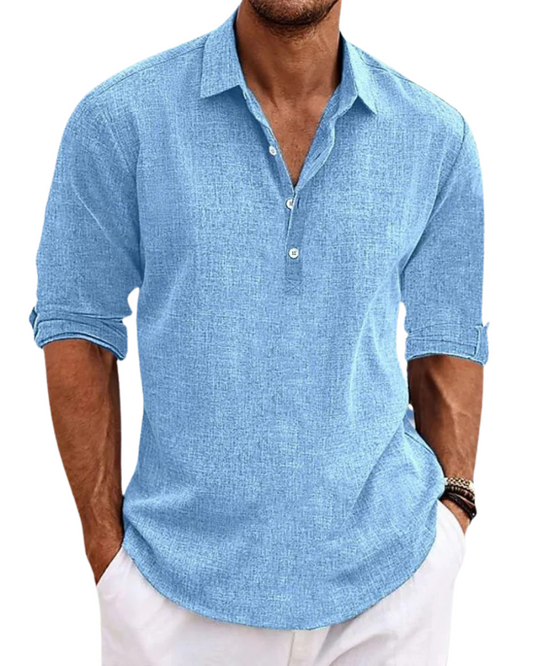 Classic Cotton Shirt - Effortlessly Refined Everyday Comfort