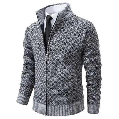 Oliver - Luxurious Zip Cardigan