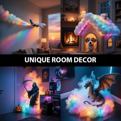DIY USB Powered LED Thundercloud Light - Unique Decoration