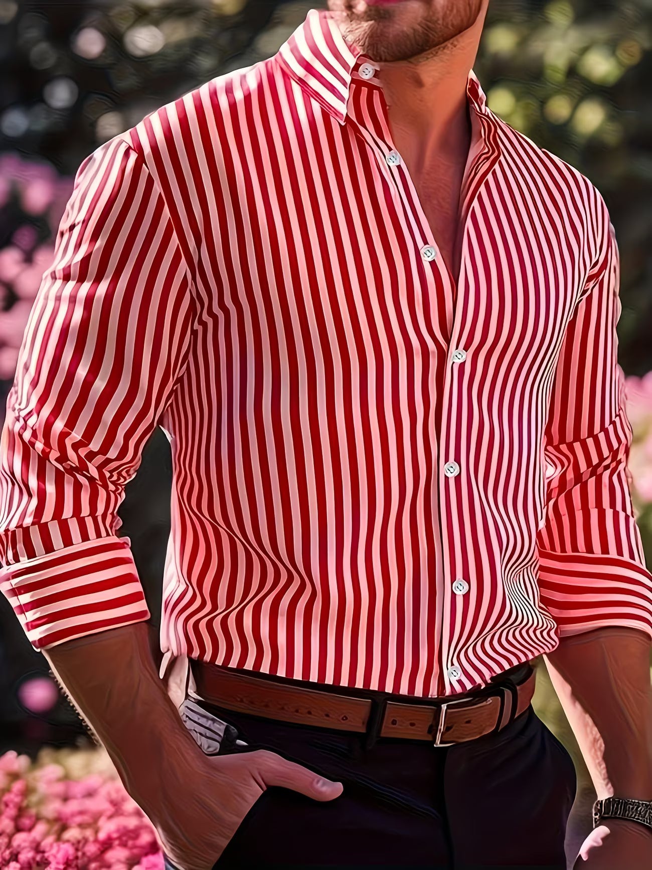 Elegant Striped Shirt