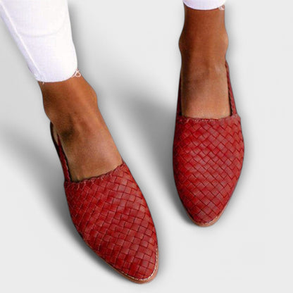 Auro — Braided Backless Loafer