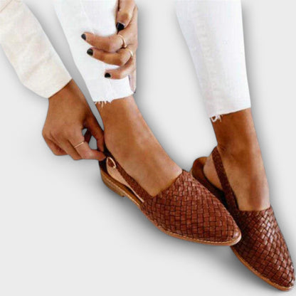 Auro — Braided Backless Loafer