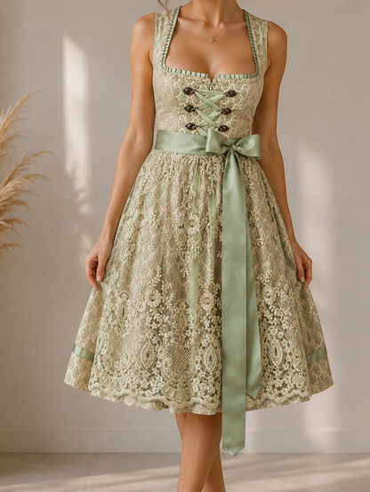 Bea — Ruffle Balconette Dirndl