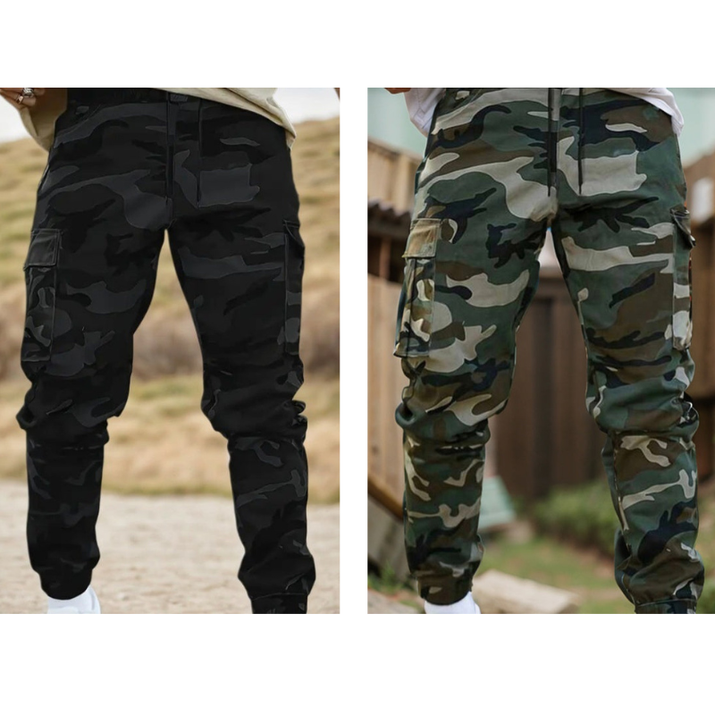 Terraux – Men's Tactical Camo Cargo Pants
