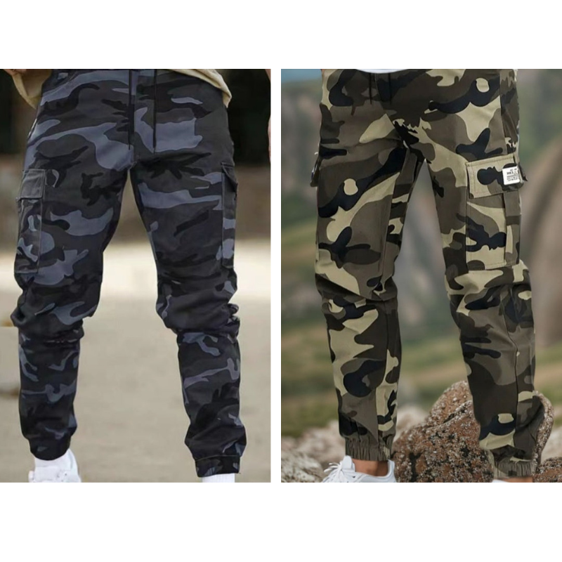 Terraux – Men's Tactical Camo Cargo Pants