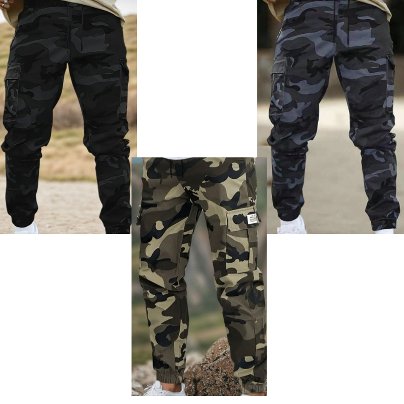 Terraux – Men's Tactical Camo Cargo Pants