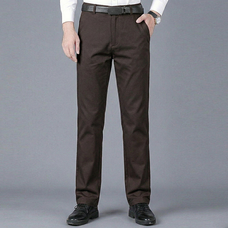 Men's Classic Casual Pants with High Elasticity