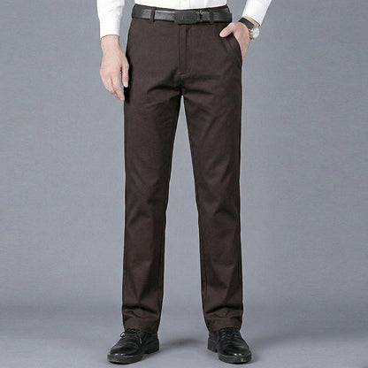 Men's Classic Casual Pants with High Elasticity
