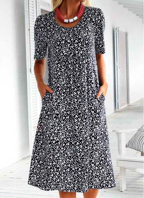 Vanny – Floral Pocket Maxi Dress