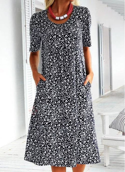 Vanny – Floral Pocket Maxi Dress