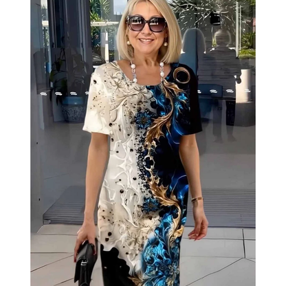 The Rosalia - Effortless Floral Midi