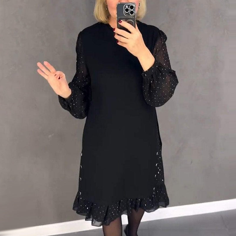 Maecil — Women's Autumn Knit Midi Dress