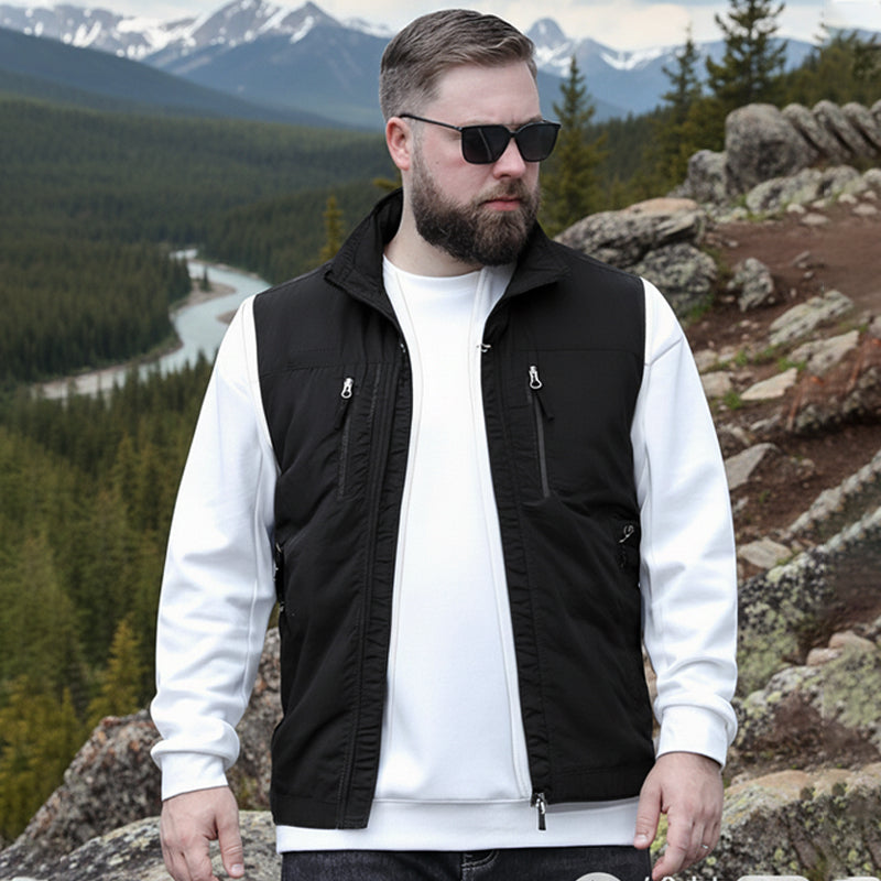 Marconi — Oversized Sleeveless Vest Jacket