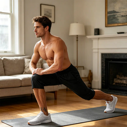 Kastoria — Quick-Dry Athletic Capri Pants with Zip Pockets