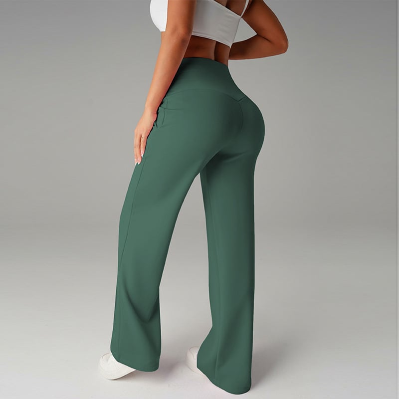 Women's Solid Color Straight Leg Pants
