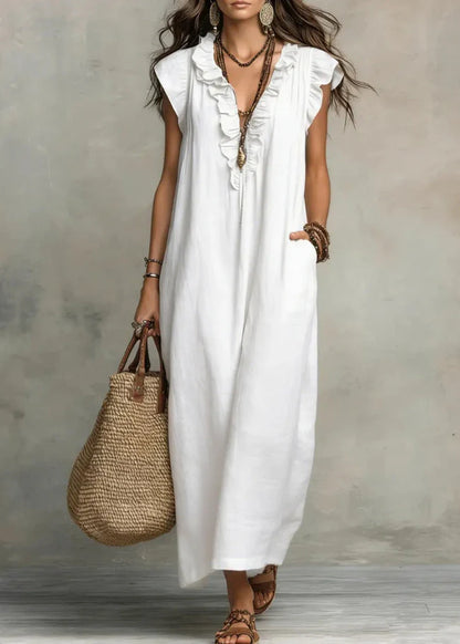 Érenia  — Fluid Bohemian Midi Dress
