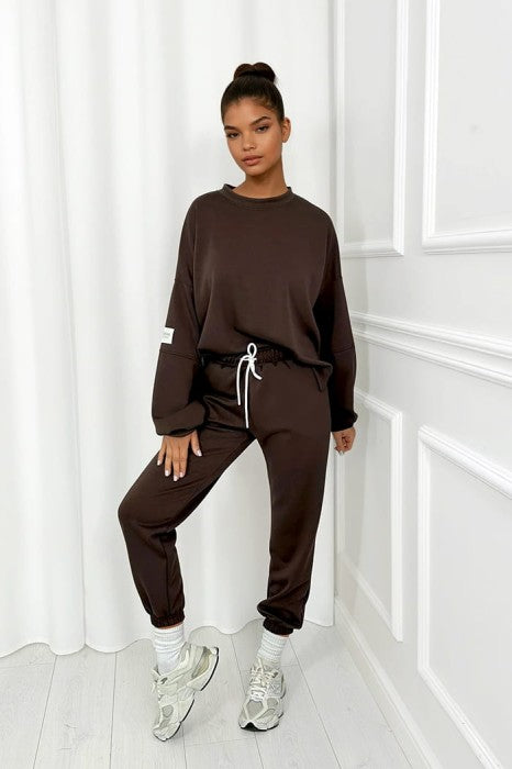 Helen — Women's Soft-Knit Top & Wide-Leg Pant Set