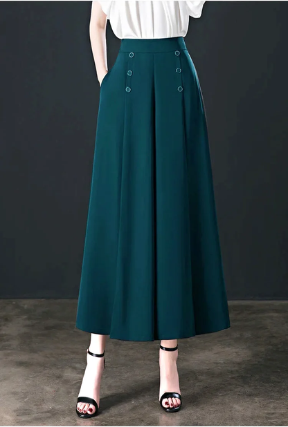 Verlaine — Wide-Leg Pleated Trousers