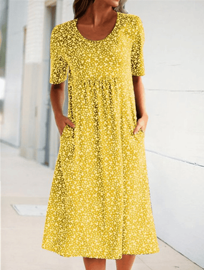 Vanny – Floral Pocket Maxi Dress