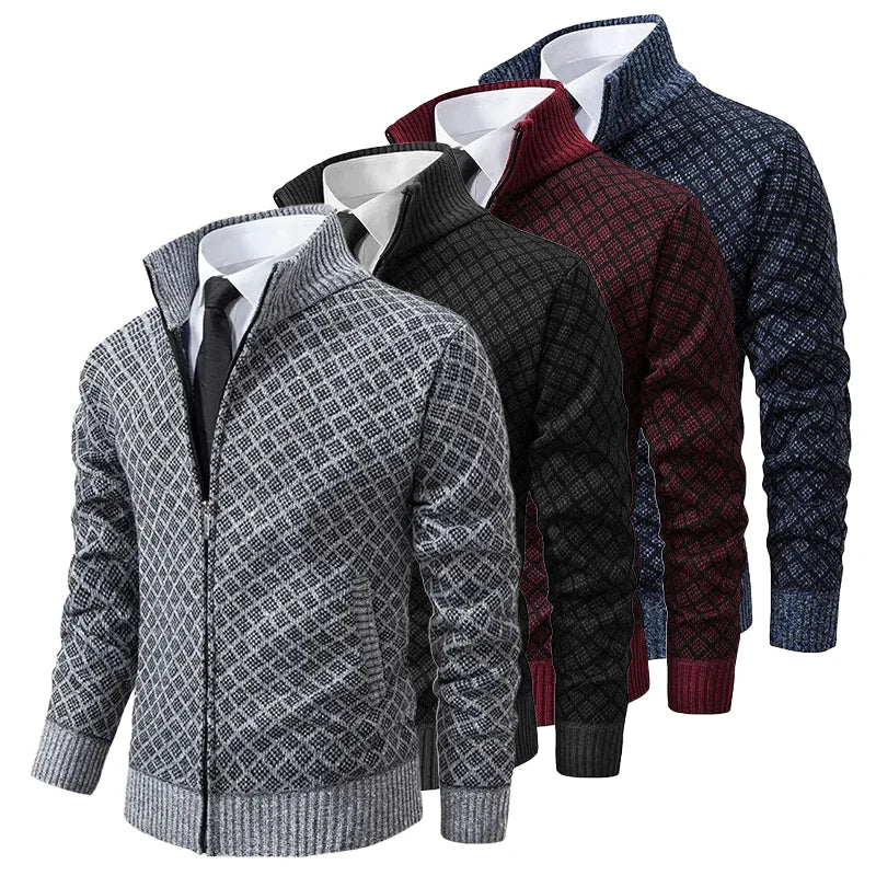Oliver - Luxurious Zip Cardigan