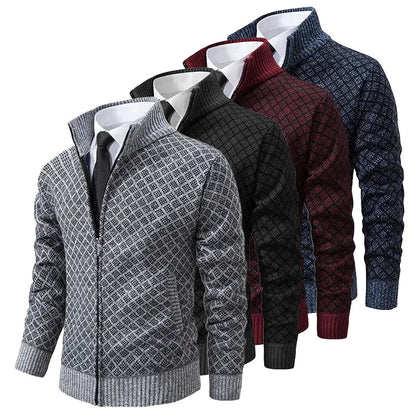 Oliver - Luxurious Zip Cardigan