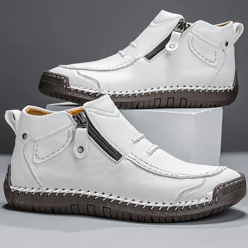 Dumont Men's Zip-Entry Shoe — Comfort Support