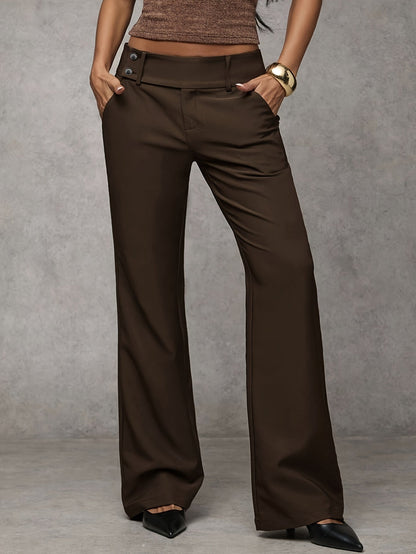 Duna — High-Waist Relaxed Trouser