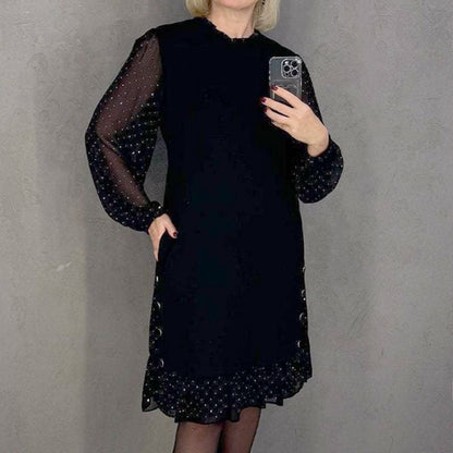 Maecil — Women's Autumn Knit Midi Dress