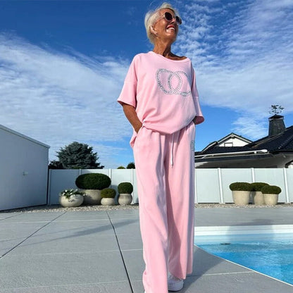 Vaerin — Knit Loungewear Two-Piece Set