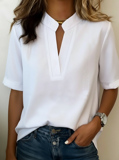 Élise — Refined Collar Elegant Blouse