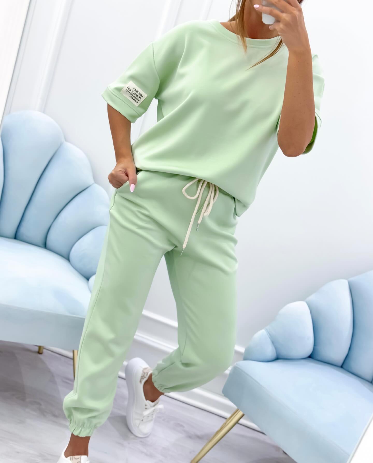 Women's Casual Set - Effortless Stylish Top and Pants