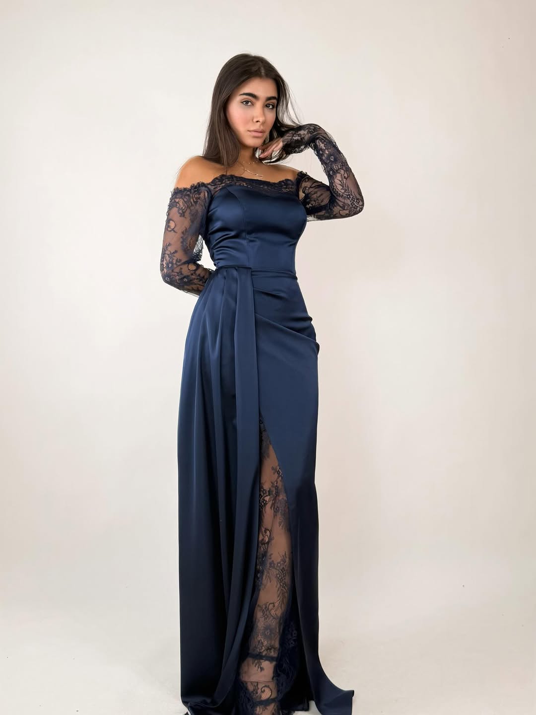 Chantilly — Lace Evening Gown