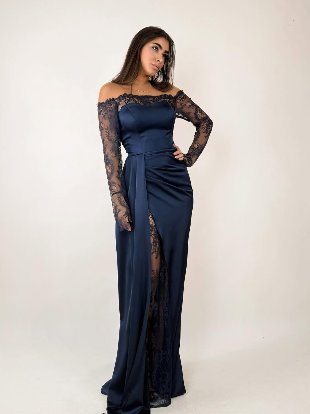 Chantilly — Lace Evening Gown