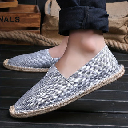 Solaro — Men's Canvas Espadrilles