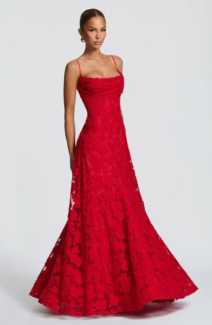 Sofia —Lace Maxi Dress