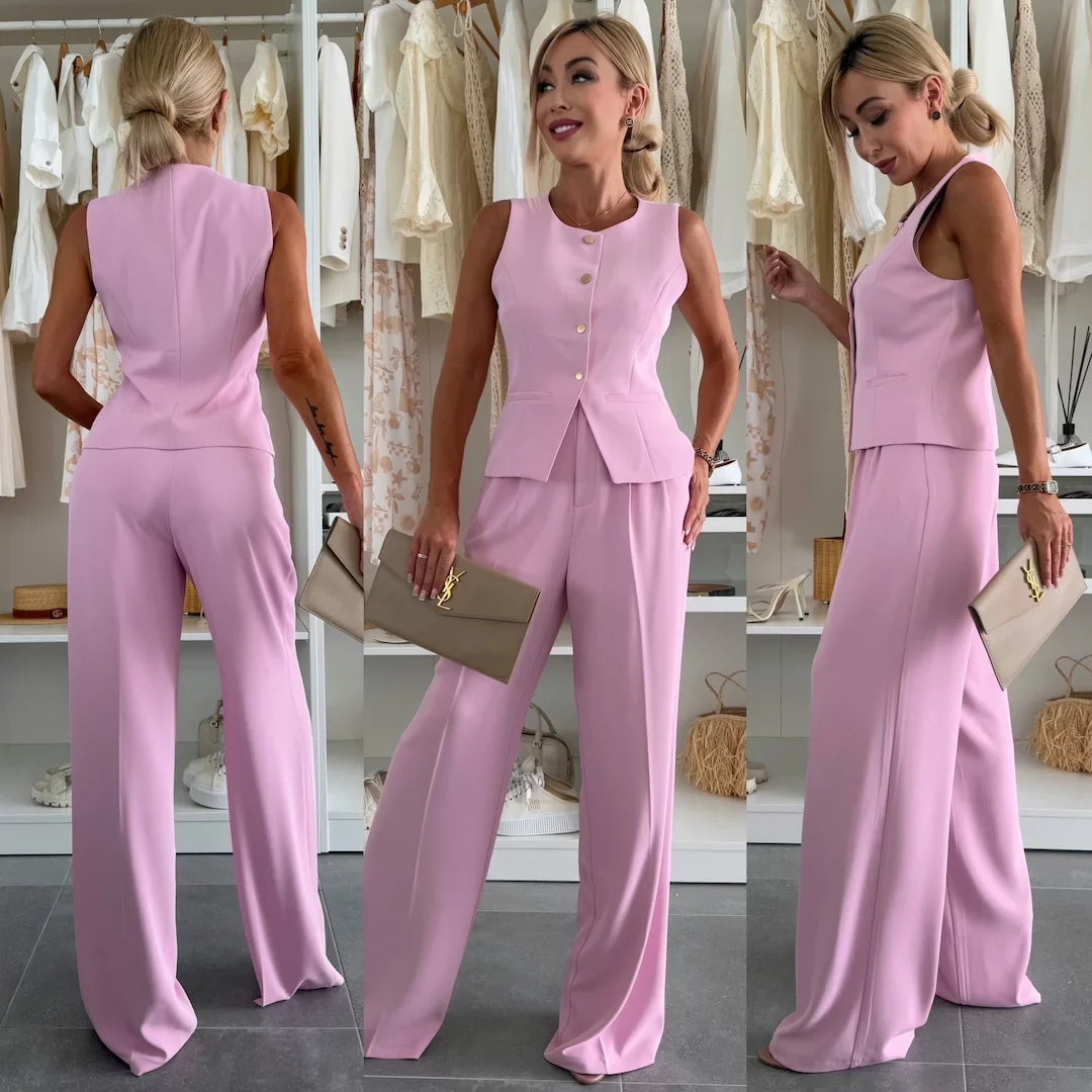 Avril — Vest & Trouser Two-Piece Suit