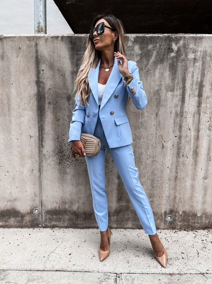 Antonia — Blazer & Trouser Two-Piece Suit