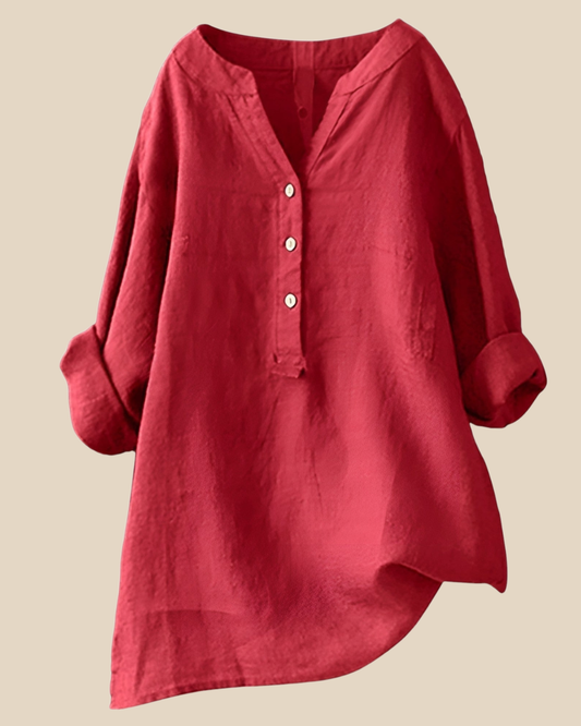 Freja Breathable Button Blouse
