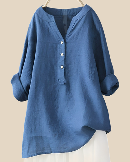 Freja Breathable Button Blouse