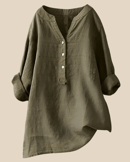 Freja Breathable Button Blouse