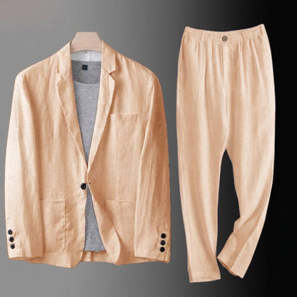 Lucas | Premium Linen Suit with Classic Cut
