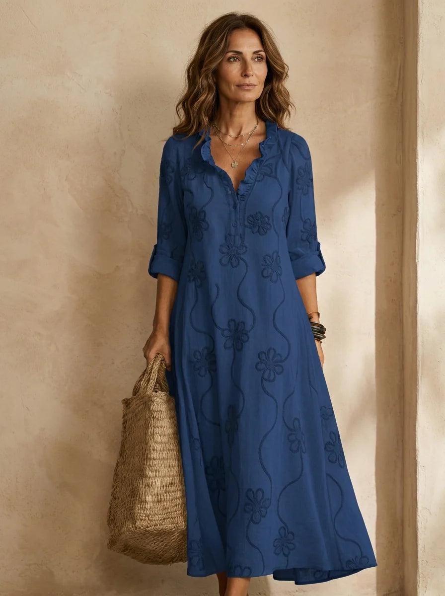 Sienna  — Floral Tummy-Control Summer Dress
