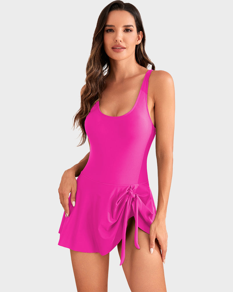 Solèse — Tie-Knot One-Piece Swimsuit